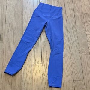 Blue Lululemon Leggings